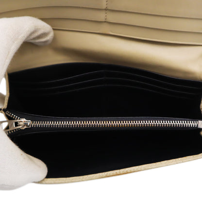Loewe Embossed Leather Long Wallet