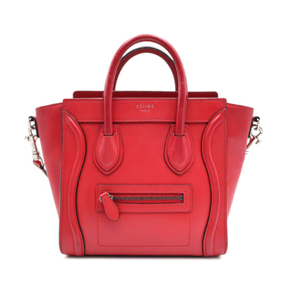 Celine Smooth Calfskin Luggage Tote Bag