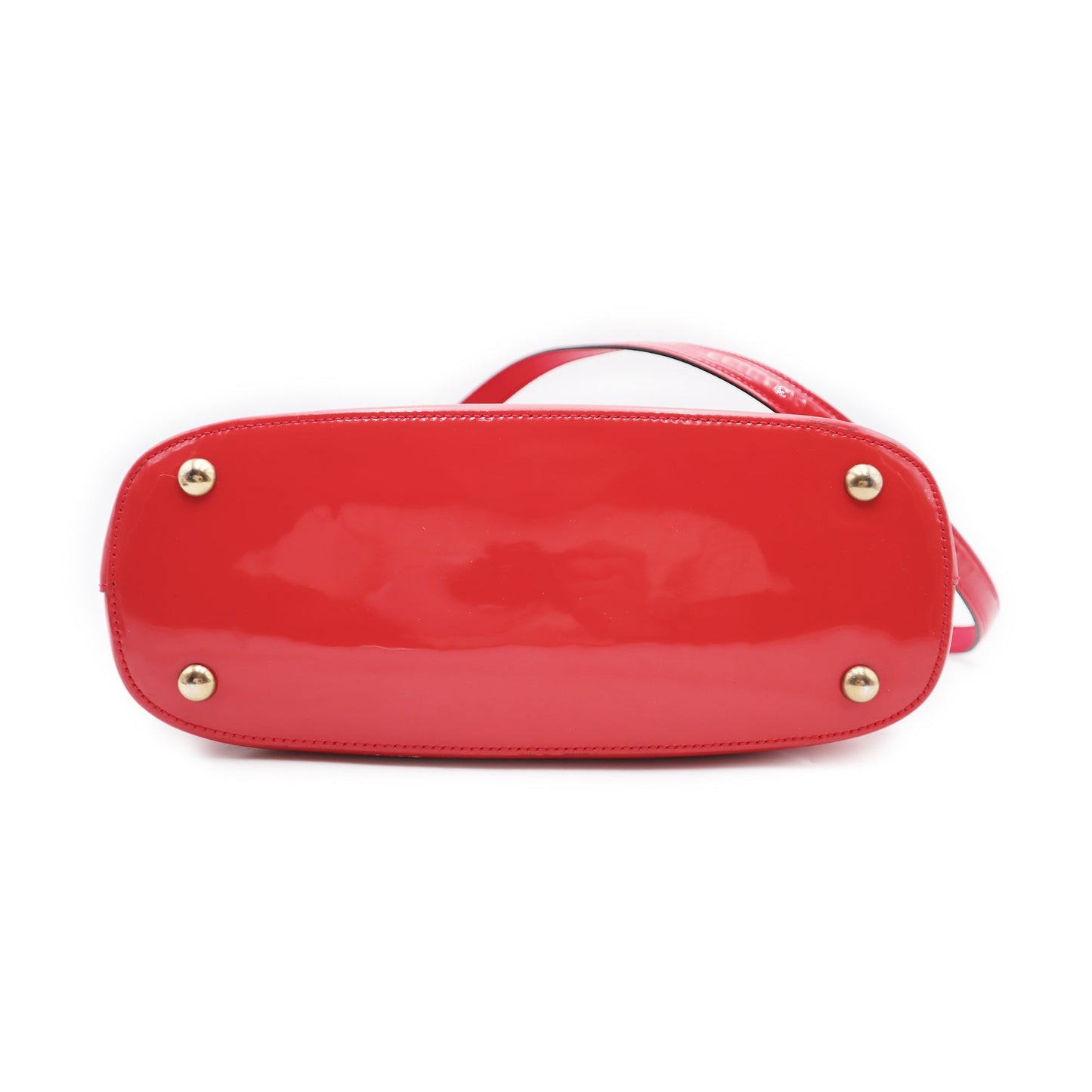 Gucci Patent Bright Bit Small Top Handle Bag