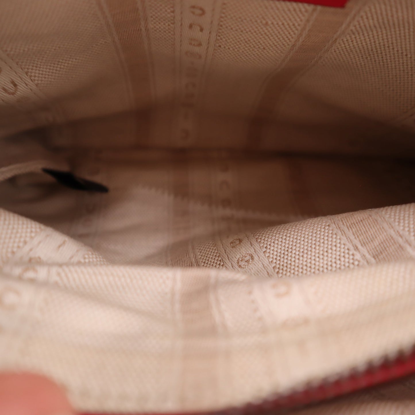 Gucci Patent Bright Bit Small Top Handle Bag