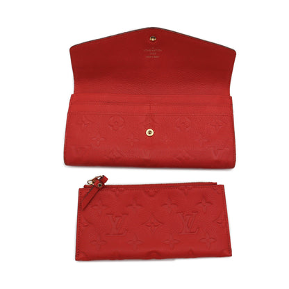 Louis Vuitton Monogram Empreinte Sarah Wallet CA1113