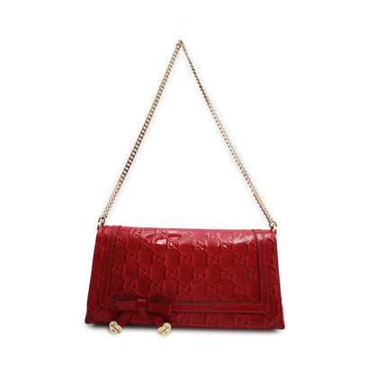 Gucci Guccissima Patent Mini Mayfair Shoulder Bag