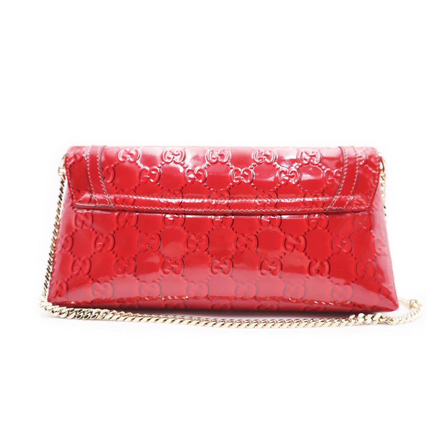 Gucci Guccissima Patent Mini Mayfair Shoulder Bag