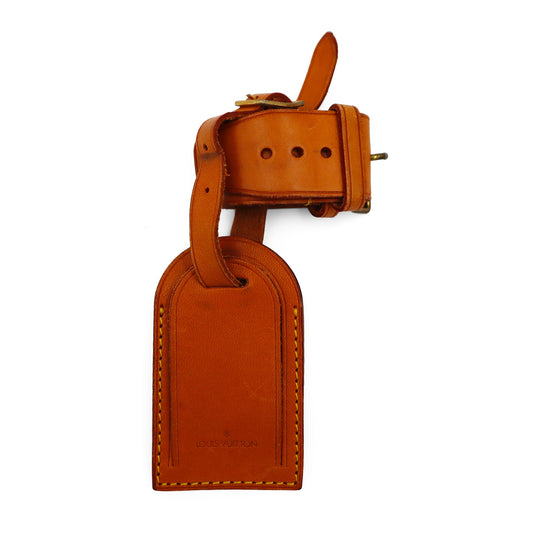 Vintage Louis Vuitton Luggage ID Tag