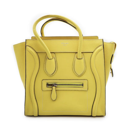Celine Smooth Calfskin Luggage Tote Bag
