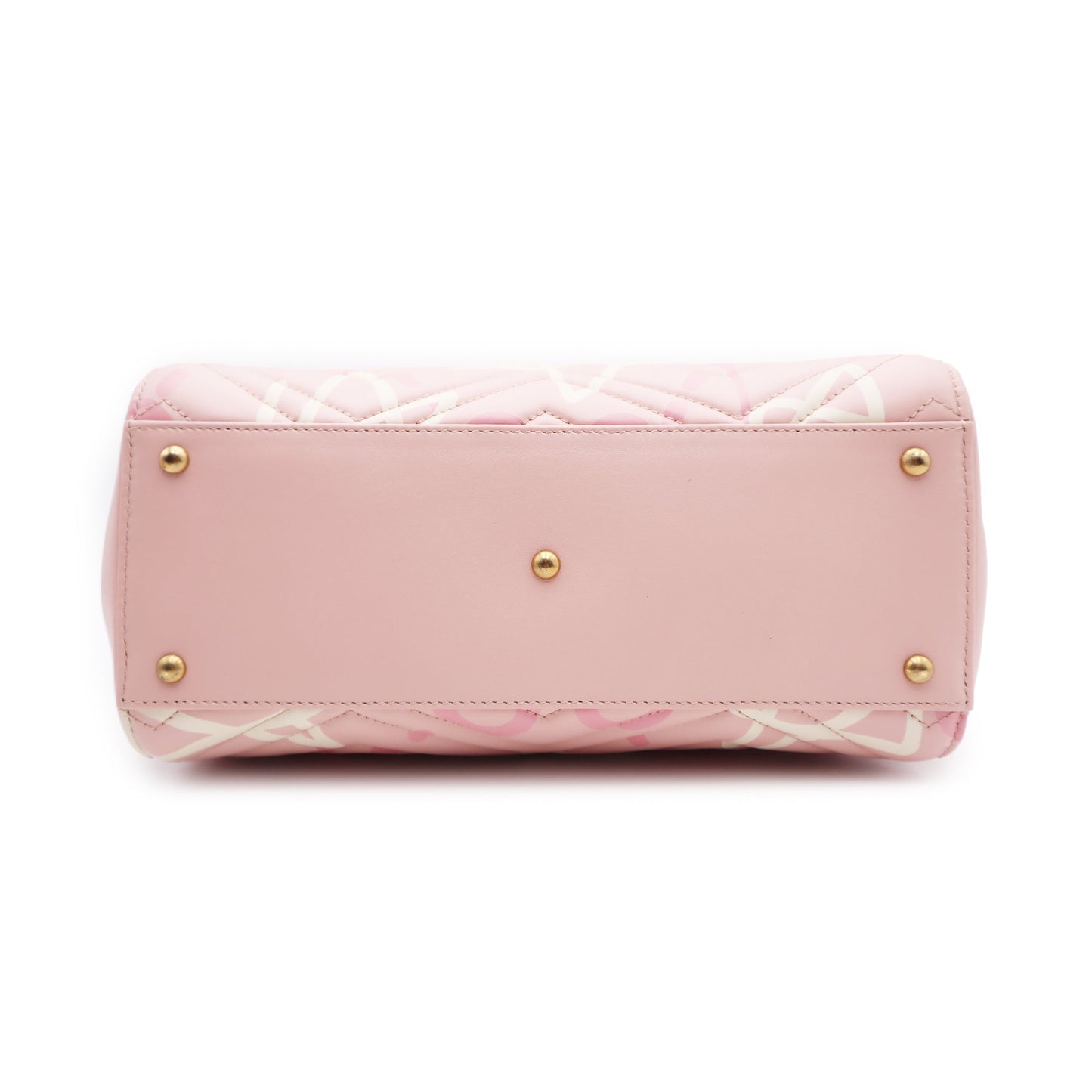 Gucci Matelasse Calfskin GucciGhost GG Marmont Small Tote Bag