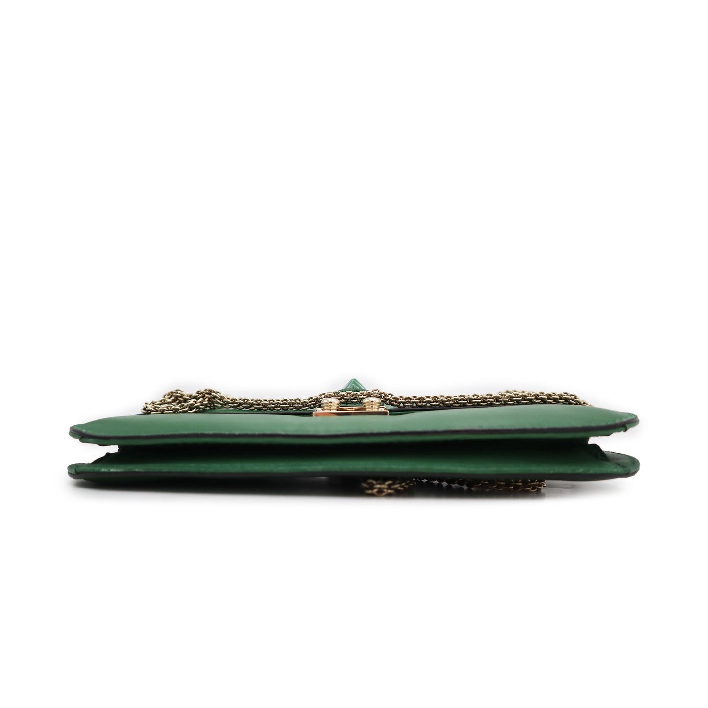 Valentino Garavani Vitello Glam Lock Rockstud Medium Shoulder Bag