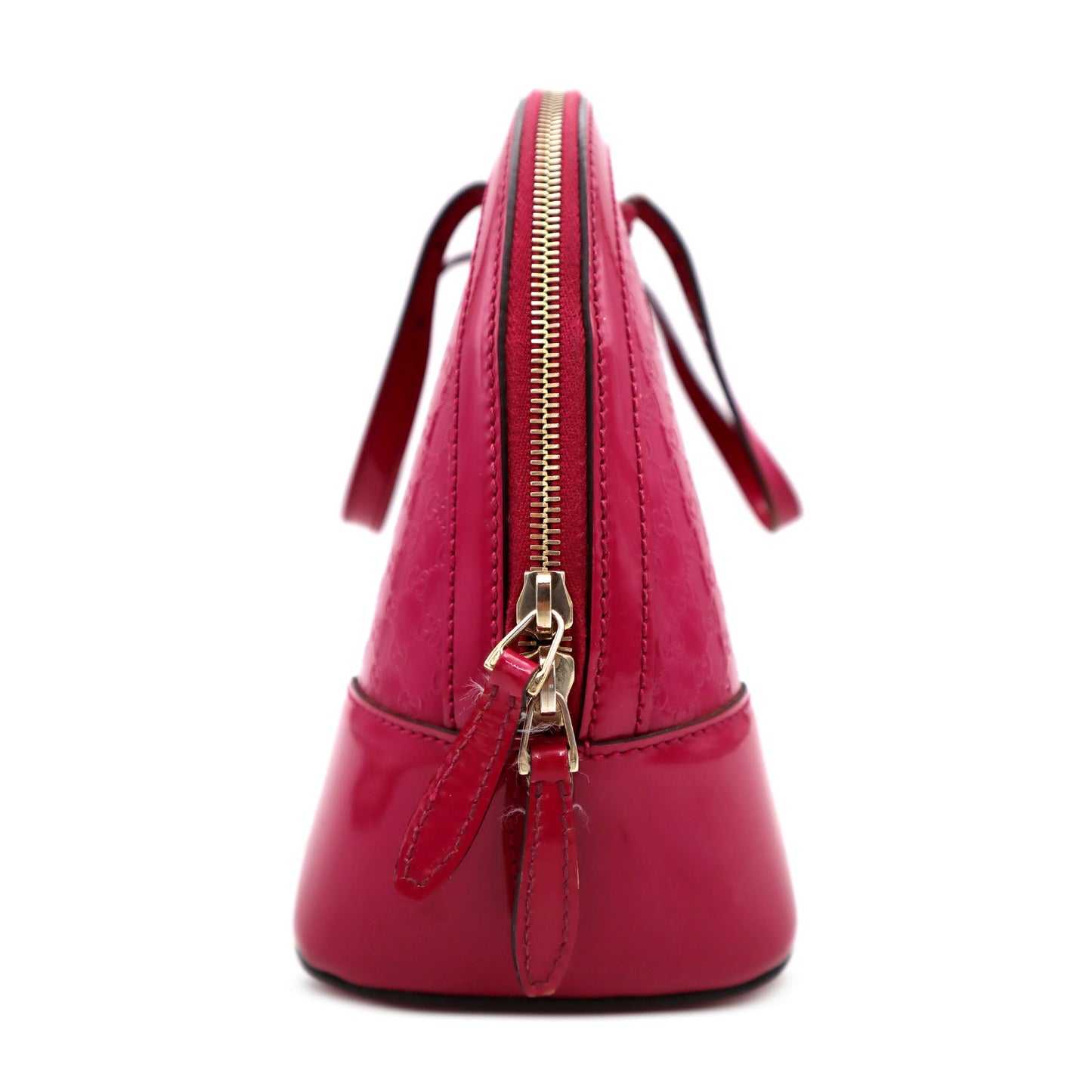 Gucci Microguccissima Patent Nice Small Top Handle Dome Bag