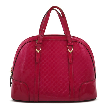 Gucci Microguccissima Patent Nice Small Top Handle Dome Bag