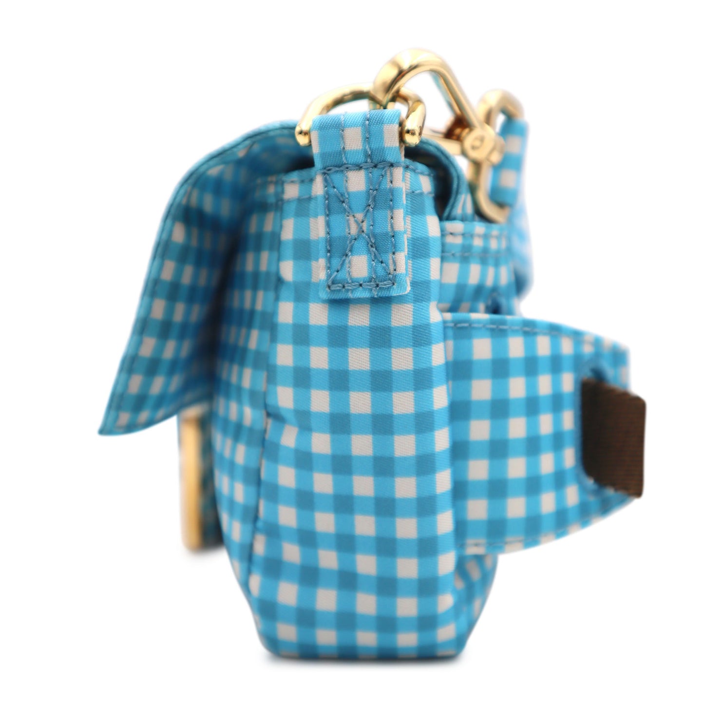 Fendi Check Nylon Joshua Vides Baguette Convertible Waist Bag