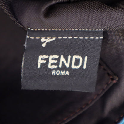 Fendi Check Nylon Joshua Vides Baguette Convertible Waist Bag