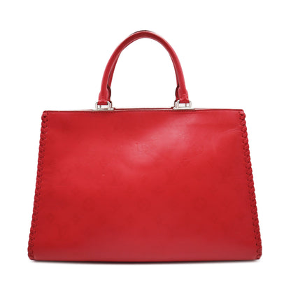 Louis Vuitton Monogram Cuir Plume Very Zipped Tote DR0118