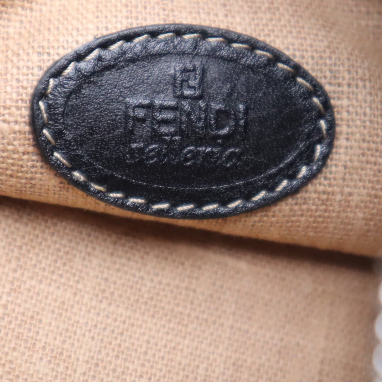 Fendi Leather Selleria Crossbody Bag