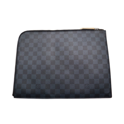 Louis Vuitton Damier Cobalt Canvas America's Cup Pochette Jour GM TJ2126