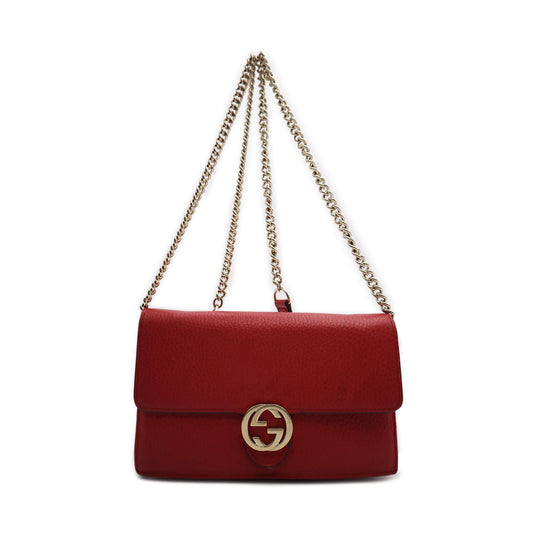 Gucci Dollar Calfskin GG Wallet on Chain