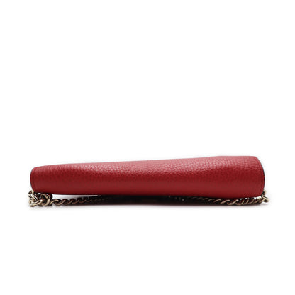 Gucci Dollar Calfskin GG Wallet on Chain