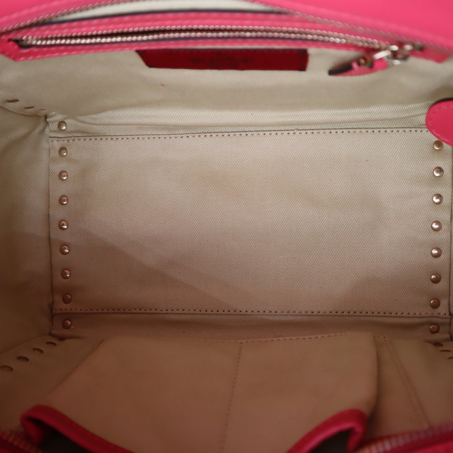 Valentino Garavani Leather Rockstud Tote Bag