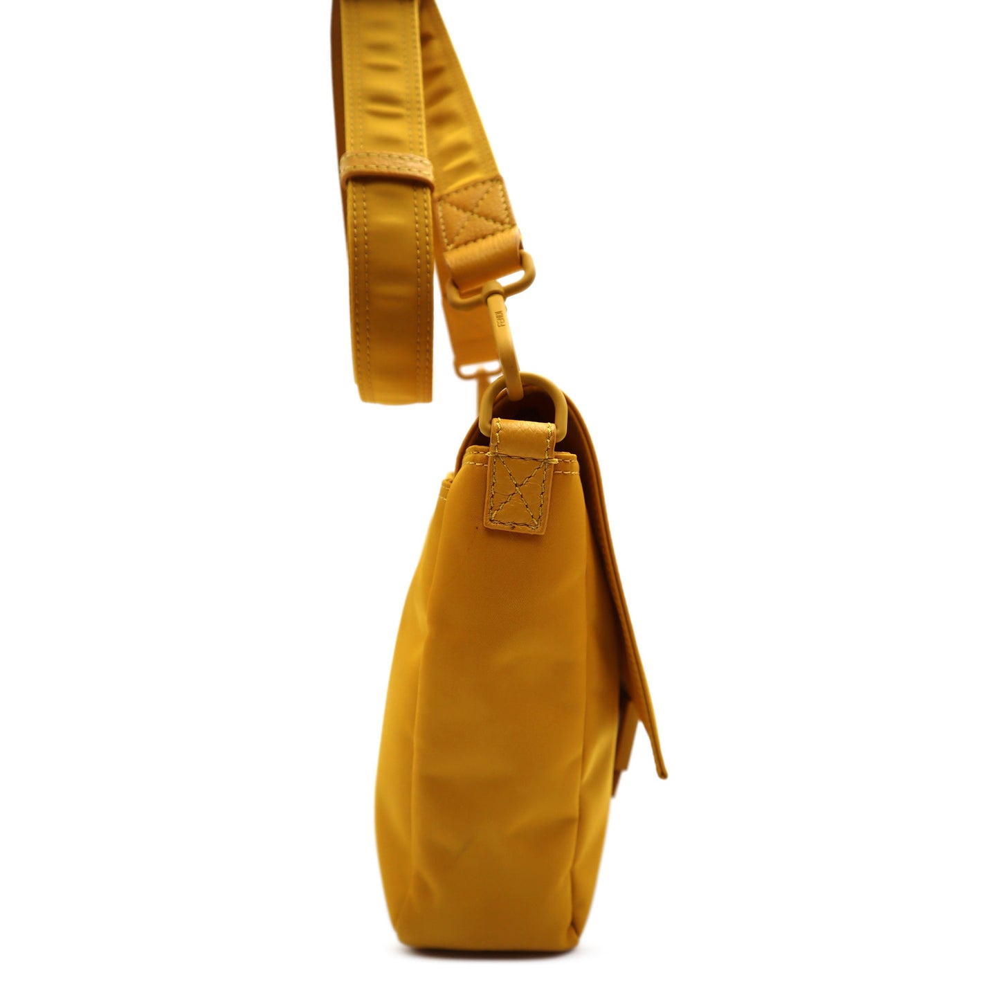 Fendi Econyl Nylon Baguette Medium Messenger Bag