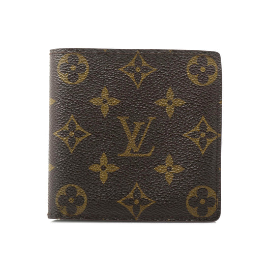 Louis Vuitton Monogram Canvas Marco Wallet Brown CA0916
