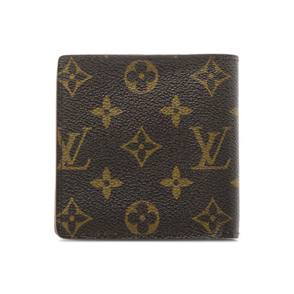 Louis Vuitton Monogram Canvas Marco Wallet Brown CA0916