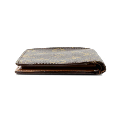 Louis Vuitton Monogram Canvas Marco Wallet Brown CA0916