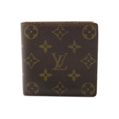 Louis Vuitton Monogram Canvas Marco Wallet Brown CA0977