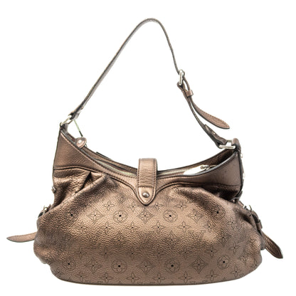 Louis Vuitton Monogram Metallic Leather Mahina XS Shoulder Bag AR3068