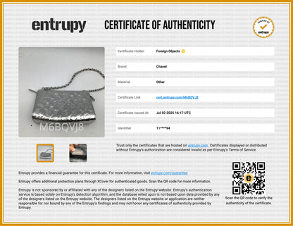 Chanel Metallic Patent Lucky Symbols Pochette