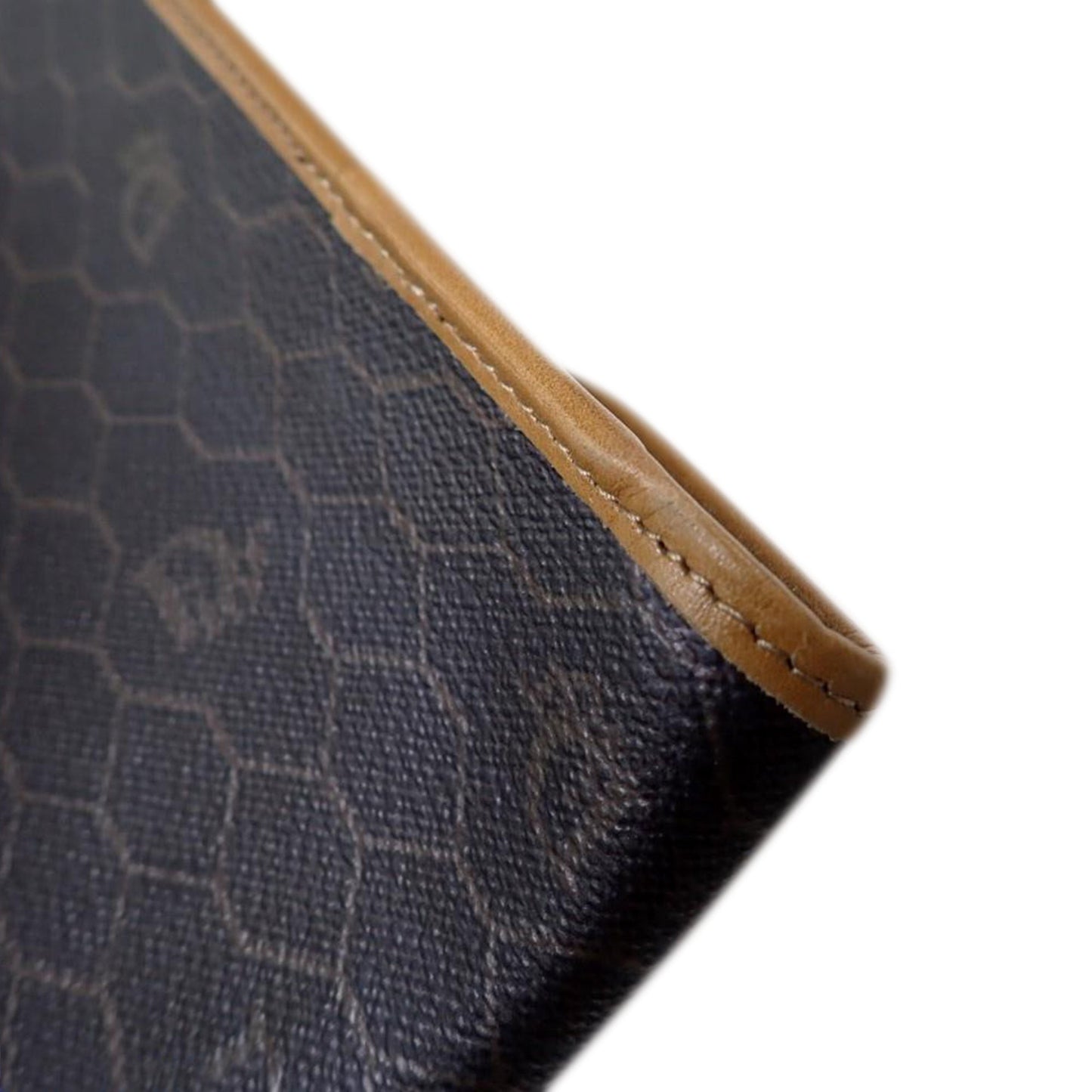 Dior Honeycomb Canvas Clutch Bag
