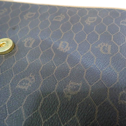 Dior Honeycomb Canvas Clutch Bag