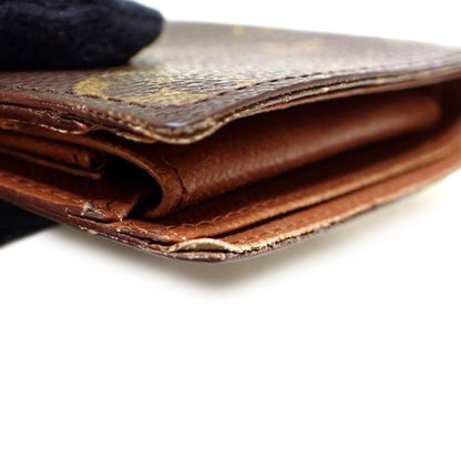 Louis Vuitton Monogram Canvas Marco Wallet Brown CA0977