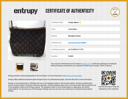Louis Vuitton Monogram Looping MM Shoulder Bag FL0022