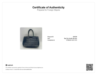 Miu Miu Matelasse Leather Convertible Tote Bag