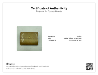 Louis Vuitton Monogram Vernis Ludlow Wallet