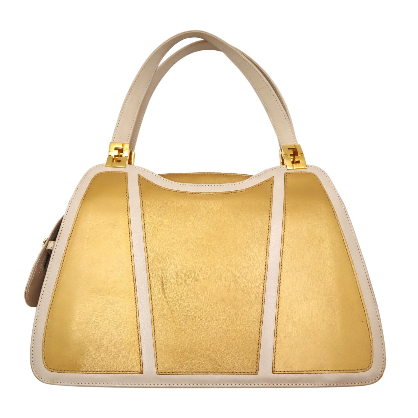 Fendi Leather Top Handle Bag