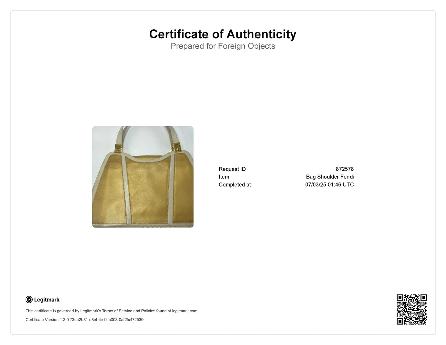 Fendi Leather Top Handle Bag
