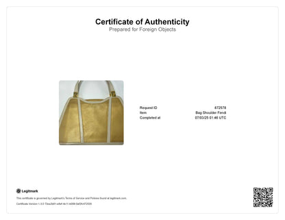 Fendi Leather Top Handle Bag